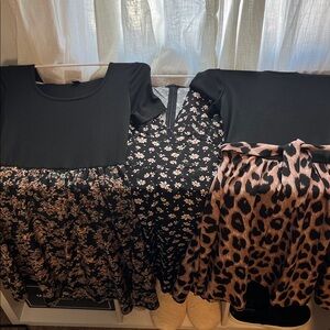 Bundle of 3 Shein Short Sleeve Dresses, Size S